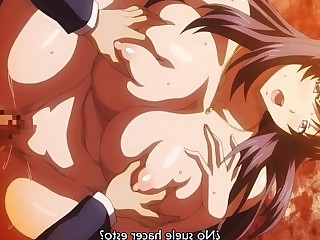 Anime ngực lớn phòng học kiêm cumshot quái Hardcore hentai