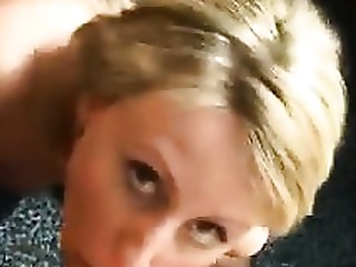 Blond Pipe Soins du visage MILF Pornstar